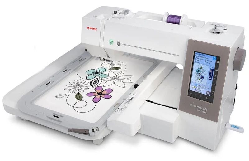 Janome Memory Craft 550E - DEMOmaskin