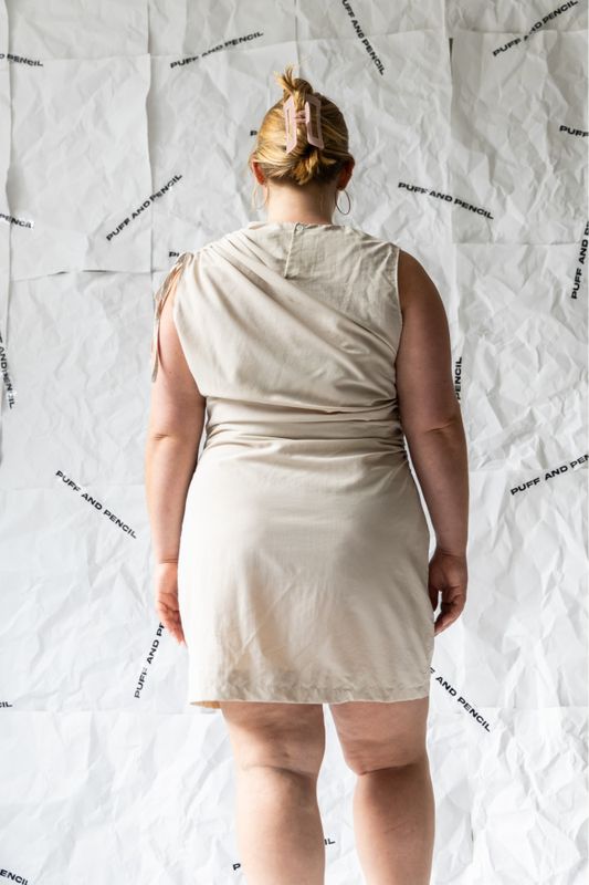 Ruched Dress - Puff and Pencil