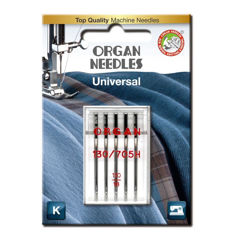 Organ Symaskinnåler Universal 110 5pk
