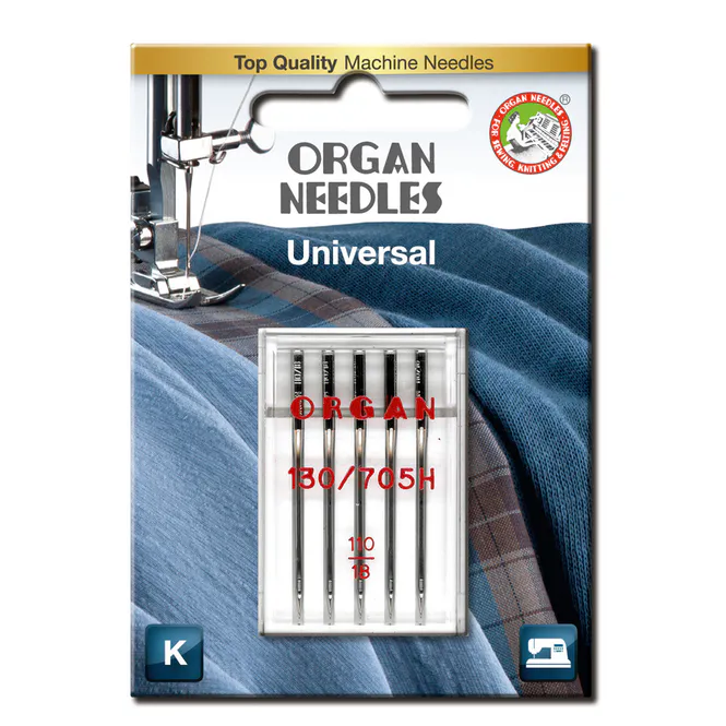 Hovedbilde Organ Symaskinnåler Universal 110 5pk