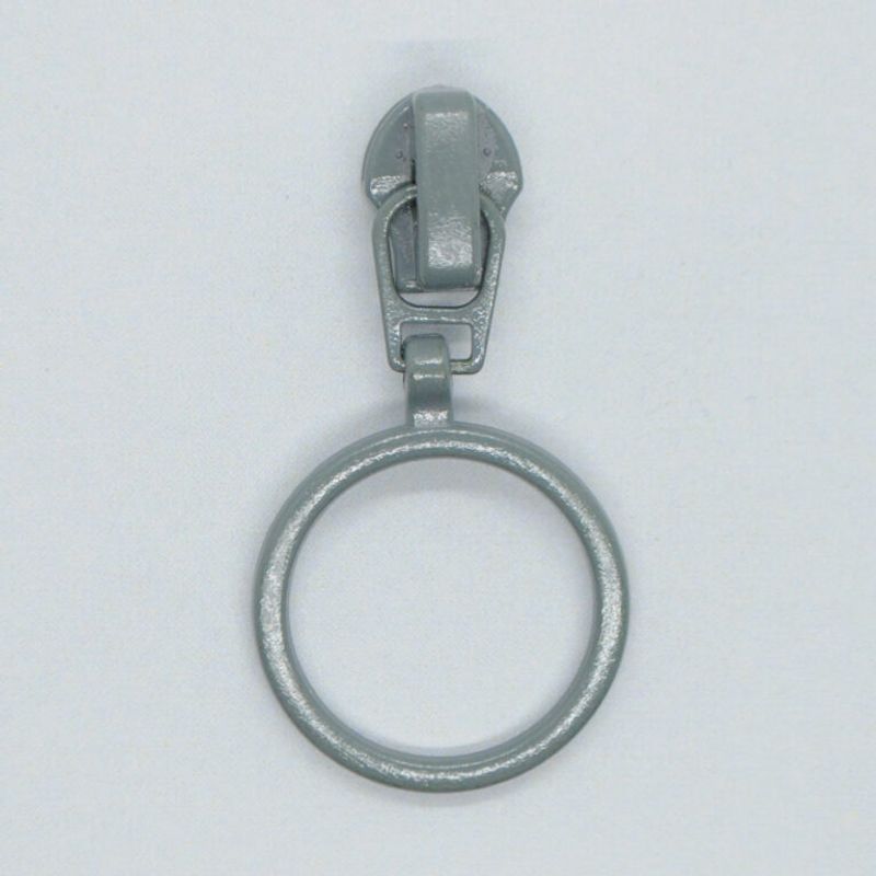 Mellomgrå Glider m/ring 4mm