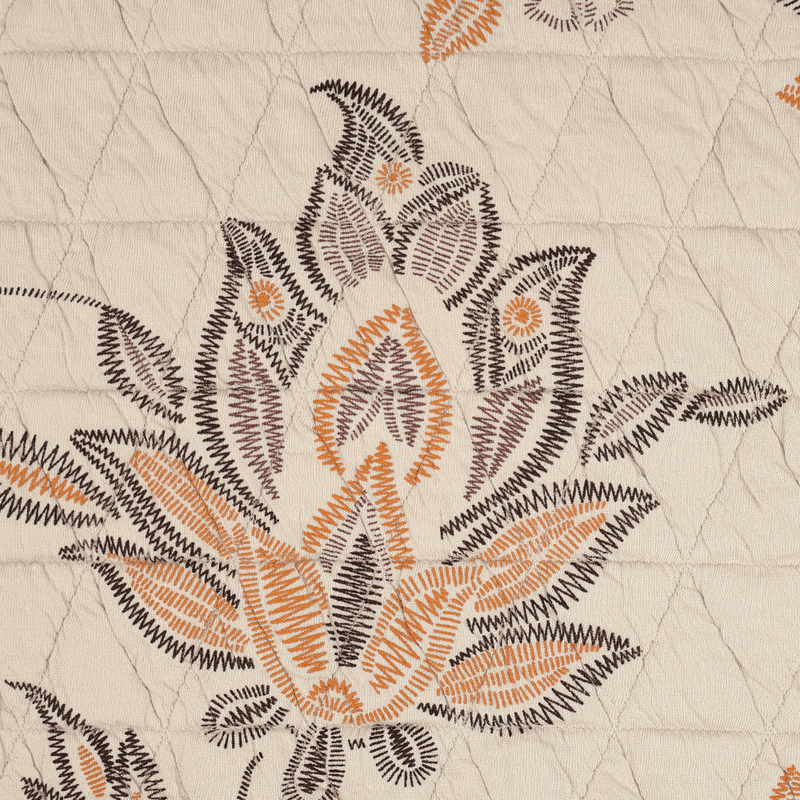 Boho Flower - Quiltet Jakkestoff