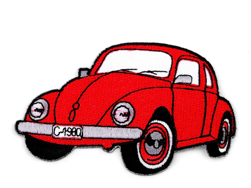 Beetle Rød - Strykemerke