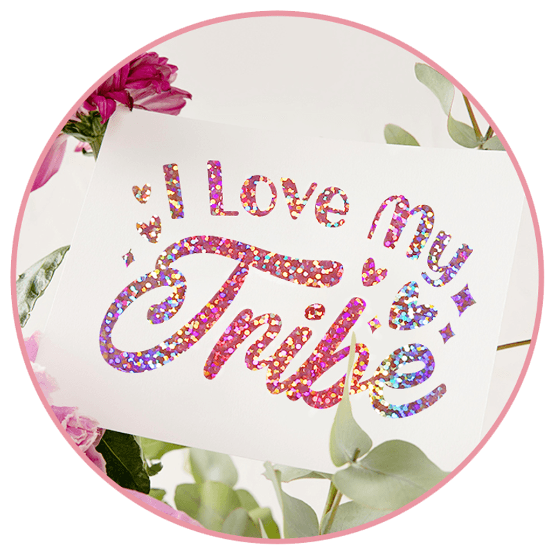 Samlepakke Holographic Sparkle Dekorvinyl